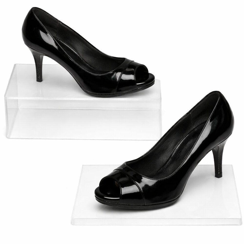 White House Black Market Patent Leather Heels  6M